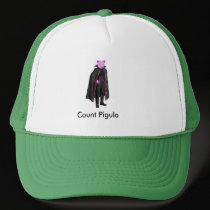 Vampimals Count Pigula standing hats