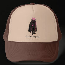 Vampimals Count Pigula standing hats