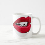 Vampira Mouth Coffee Mugs