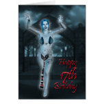 Vampire 17th birthday card