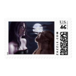 Vampire and Werewolf Stamp