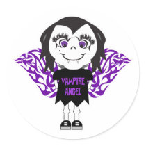 Vampire Angel stickers by doonidesigns Vampire Angel stickers