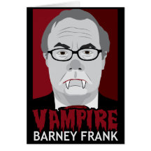 Vampire Barney Frank Card