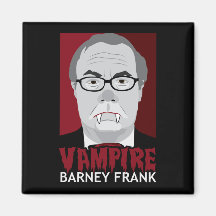 Vampire Barney Frank Refrigerator Magnet