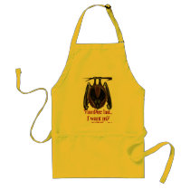 Vampire bat funny apron design