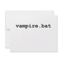 Vampire.bat invitations