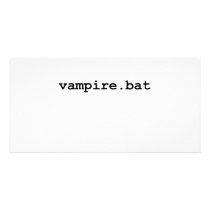 Vampire.bat photo cards by szclothingdesigns Vampire.bat photo cards