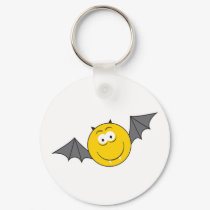 Vampire Bat  Smiley Face keychains