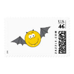 Vampire Bat  Smiley Face Postage