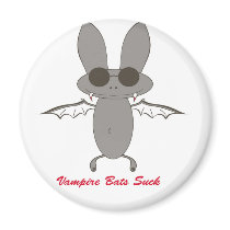 Vampire Bats Suck Magnet