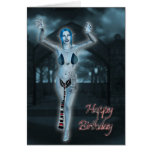 Vampire birthday card