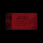 Vampire Bride Address Label B