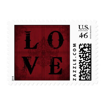 Vampire Bride LOVE Stamp