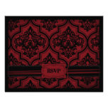 Vampire Bride RSVP Card A Personalized Invitation