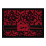 Vampire Bride RSVP Card B2 Announcements