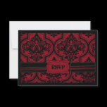 Vampire Bride RSVP Card B Personalized Invite