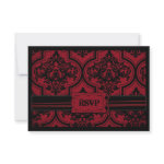 Vampire Bride RSVP Card B Personalized Invite