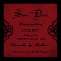 Vampire Bride SD Square invitation