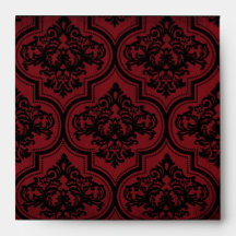 Vampire Bride Square Envelope