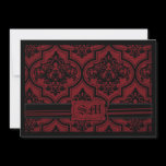 Vampire Bride Wedding Invitation Card