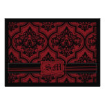 Vampire Bride Wedding Invitation Card