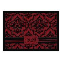Vampire Bride Wedding Invitation Card