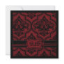 Vampire Bride Wedding Invite Square Vampire Bride Wedding Invite Square