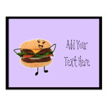 Vampire Burger Postcard