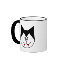 Vampire Cat Coffee Mug