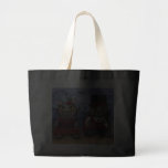 Vampire Cat Couple Gothic Cemetery Fantasy Art Bag bags