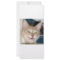 VAMPIRE CAT rack cards