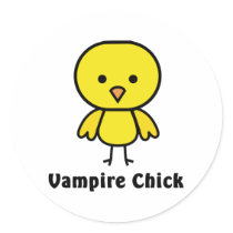 Vampire Chick stickers by chick_appeal Vampire Chick stickers
