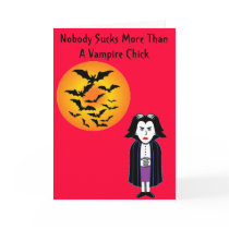 Vampire Chicks Suck! cards by cool_halloween Vampire Chicks Suck! cards