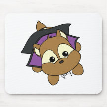 Vampire Chipmunk Mouse Pads