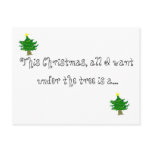 Vampire Christmas Postcard