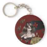 Vampire Collage Keychain