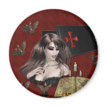 Vampire Collage Fridge Magnet