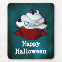 Vampire Count Cup Cake -custom text- Mouse Pad