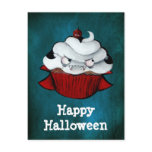 Vampire Count Cup Cake -custom text- Postcard