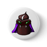 Vampire Cupcake Button