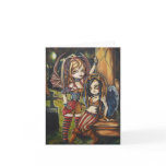 vampire Dark Angel Gothic Graveyard Notecards