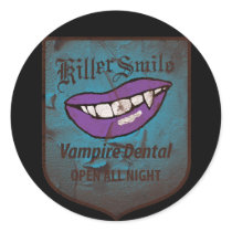 Vampire Dental Stickers