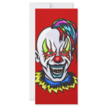Vampire Evil Clown Custom Rack Card