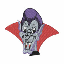 Vampire Face embroidered shirts