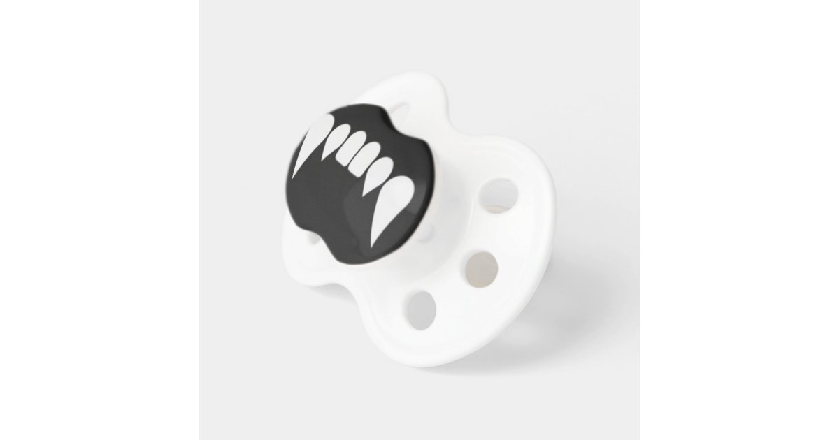 Vampire Fang Pacifier Zazzle