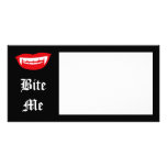 Vampire Fangs Custom Photo Card