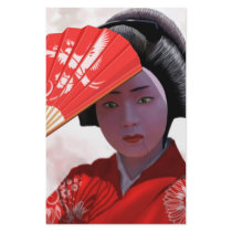 Vampire Geisha Customized Stationery
