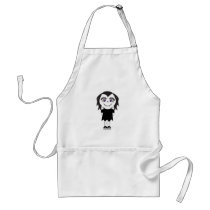Vampire Girl Full Body aprons by doonidesigns Vampire Girl Full Body aprons