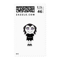 Vampire Girl I Suck Stamp