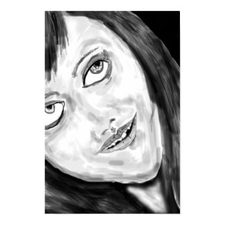 vampire girl print